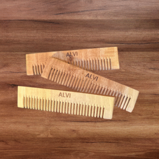 wooden comb